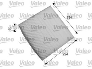 Filtru polen HONDA CIVIC VIII limuzina (FD, FA) 1.3 IMA (FA3, FD3) benzina/elector 95 cai VALEO 698868
