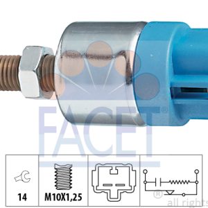 Comutator lumini frana HONDA CIVIC VI Fastback (MA, MB) 1.4 i (MA8, MB2) benzina 75 cai FACET 7.1089