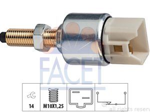 Comutator lumini frana HONDA CIVIC VI Fastback (MA, MB) 1.4 i (MA8, MB2) benzina 75 cai FACET 7.1092