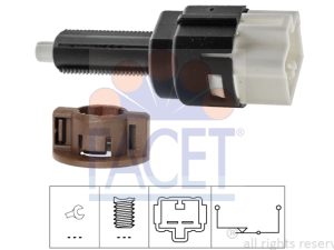 Comutator lumini frana HONDA CIVIC VII limuzina (ES, ET) 1.3 IMA (ED9, ES9) benzina/elector 83 cai FACET 7.1178