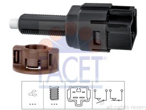 Comutator lumini frana HONDA CIVIC IX limuzina (FB) 1.8 (FB2) benzina 141 cai FACET 7.1261