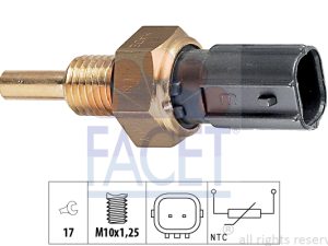 Senzor temperatura lichid de racire HONDA CIVIC VII Hatchback (EU, EP, EV) 1.4 i (EP1, EU7) benzina 75 cai FACET 7.3299