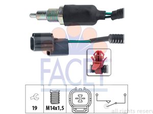 Comutator lampa marsalier HONDA CIVIC V cupe (EJ) 1.5 i LSi (EJ2) benzina 101 cai FACET 7.6174