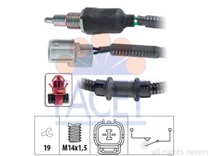 Comutator lampa marsalier HONDA CIVIC VI Hatchback (EJ, EK) 1.6 VTi (EK4) benzina 160 cai FACET 7.6175