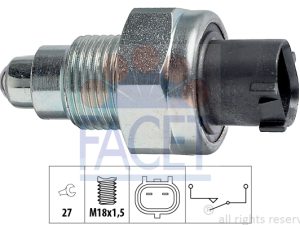 Comutator lampa marsalier HONDA CIVIC IX limuzina (FB) 1.8 (FB2) benzina 141 cai FACET 7.6246