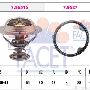 Termostat lichid racire HONDA CIVIC IX (FK) 2.2 i-DTEC (FK3) diesel 150 cai FACET 7.7979