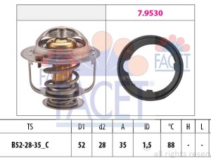 Termostat lichid racire HONDA CIVIC VIII Hatchback (FN, FK) 1.4 (FK1, FN4) benzina 100 cai FACET 7.8489