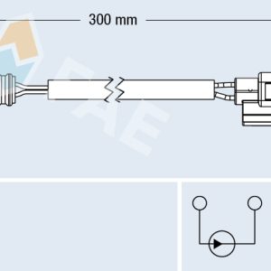 Sonda Lambda HONDA CR-Z (ZF) 1.5 IMA (ZF1) benzina/elector 124 cai FAE 75608