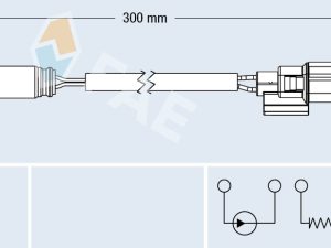 Sonda Lambda HONDA CIVIC VIII Hatchback (FN, FK) 1.4 (FK1, FN4) benzina 100 cai FAE 75608
