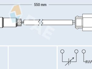 Sonda Lambda HONDA CIVIC VII Hatchback (EU, EP, EV) 1.4 i (EP1, EU7) benzina 75 cai FAE 77473