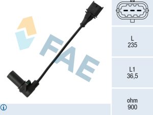 Senzor impulsuri arbore cotit HONDA CIVIC VII Hatchback (EU, EP, EV) 1.7 CTDi (EP4, EU9) diesel 100 cai FAE 79068