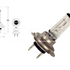 Bec far faza lunga HONDA CIVIC VIII Hatchback (FN, FK) 1.4 (FK1) benzina 83 cai CARPRISS 79780240