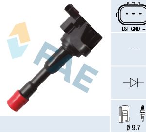 Bobina de inductie HONDA CIVIC VIII Hatchback (FN, FK) 1.4 (FK1) benzina 83 cai FAE 80298