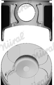 Piston HONDA CIVIC VII Hatchback (EU, EP, EV) 1.7 CTDi (EP4, EU9) diesel 100 cai NURAL 87-307600-40