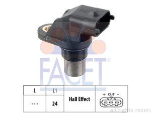 Senzor impulsuri arbore cotit HONDA CIVIC VII Hatchback (EU, EP, EV) 1.7 CTDi (EP4, EU9) diesel 100 cai FACET 9.0344