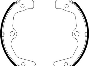 Set saboti frana frana de mana HONDA CIVIC VIII limuzina (FD, FA) 1.3 (FD3) benzina 116 cai TEXTAR 91077700