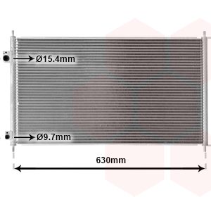 Condensator climatizare HONDA CIVIC VII Hatchback (EU, EP, EV) 1.4 iS (EP1, EU5, EU7) benzina 90 cai VAN WEZEL 25005165