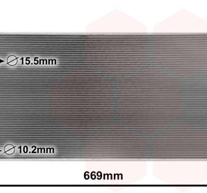 Condensator climatizare HONDA CIVIC IX (FK) 1.4 i-VTEC (FK1) benzina 99 cai VAN WEZEL 25005290
