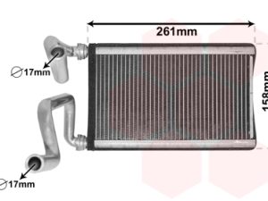 Schimbator caldura incalzire habitaclu HONDA CIVIC VIII limuzina (FD, FA) 1.3 IMA (FA3, FD3) benzina/elector 95 cai VAN WEZEL 25006294