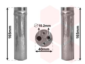 Uscator aer conditionat HONDA CIVIC VIII limuzina (FD, FA) 1.3 IMA (FA3, FD3) benzina/elector 95 cai VAN WEZEL 2500D230
