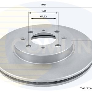 Disc frana HONDA CIVIC V Hatchback (EG) 1.5 i 16V (EG4) benzina 90 cai COMLINE ADC0506V