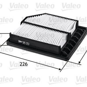 Filtru aer HONDA CIVIC VIII Hatchback (FN, FK) 1.8 (FN1, FK2) benzina 140 cai VALEO 585253