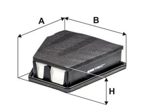Filtru aer HONDA CIVIC IX (FK) 1.6 i-DTEC (FK3) diesel 120 cai FILTRON AP 103/5