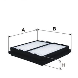Filtru aer HONDA CIVIC VI Aerodeck (MB, MC) 1.4 16V (MB8) benzina 75 cai FILTRON AP 104