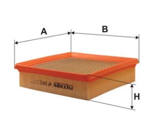 Filtru aer HONDA CIVIC VI limuzina (EJ, EK, SO) 1.5 i (EK3) benzina 114 cai FILTRON AP 104/1