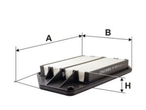 Filtru aer HONDA CIVIC VII Hatchback (EU, EP, EV) 1.7 CTDi (EP4, EU9) diesel 100 cai FILTRON AP 104/4