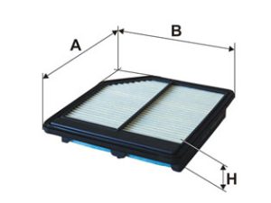 Filtru aer HONDA CIVIC VIII Hatchback (FN, FK) 1.8 (FN1, FK2) benzina 140 cai FILTRON AP 104/7