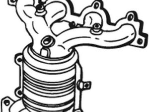 Catalizator HONDA CIVIC VI Hatchback (EJ, EK) 1.5 i (EK3) benzina 114 cai BOSAL 099-408