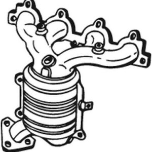 Catalizator HONDA CIVIC VI Hatchback (EJ, EK) 1.5 i (EK3) benzina 114 cai BOSAL 099-408