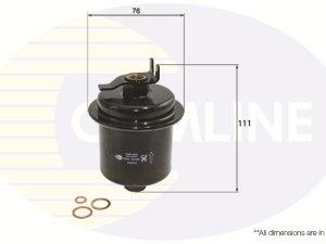 Filtru combustibil HONDA CIVIC VI Fastback (MA, MB) 1.4 i (MA8, MB2) benzina 75 cai COMLINE CHN13005