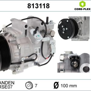 Compresor climatizare HONDA CIVIC VIII limuzina (FD, FA) 1.8 (FD1, FD7, FA1) benzina 140 cai VALEO 813118