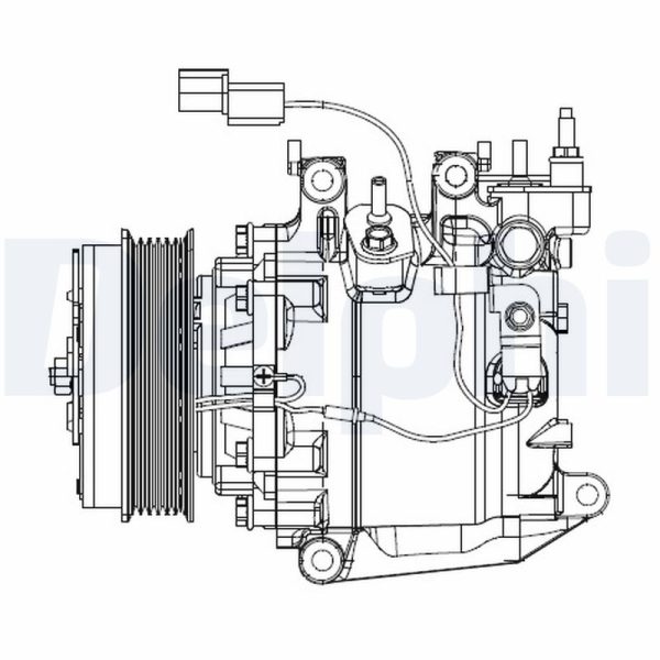 Compresor climatizare HONDA CIVIC IX (FK) 1.8 i-VTEC (FK2) benzina 141 cai DELPHI CS20503