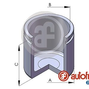 Piston etrier frana HONDA CIVIC VI cupe (EJ, EM1) 1.6 (EJ6) benzina 107 cai AUTOFREN SEINSA D02555