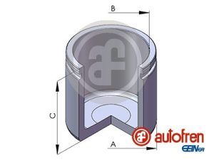 Piston etrier frana HONDA CIVIC IV limuzina (ED, EF) 1.6 16V 4x4 benzina 107 cai AUTOFREN SEINSA D025709