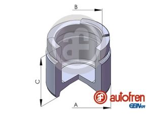 Piston etrier frana HONDA CIVIC III limuzina (AM, AK, AU) 1.2 (AM) benzina 54 cai AUTOFREN SEINSA D02571