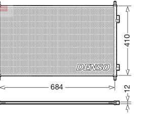 Condensator climatizare HONDA HR-V (RU) 1.5 (RU1) benzina 130 cai DENSO DCN40027