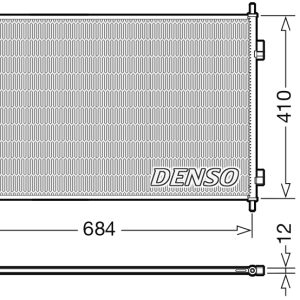 Condensator climatizare HONDA HR-V (RU) 1.5 (RU1) benzina 130 cai DENSO DCN40027