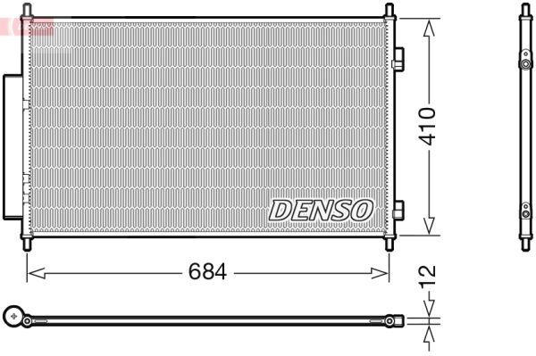 Condensator climatizare HONDA HR-V (RU) 1.5 (RU1) benzina 130 cai DENSO DCN40027