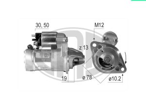 Electromotor HONDA CIVIC VII Hatchback (EU, EP, EV) 1.7 CTDi (EP4, EU9) diesel 100 cai ERA 220047A