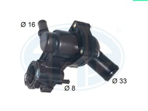 Termostat lichid racire HONDA CIVIC VI cupe (EJ, EM1) 1.6 i Vtec (EM1) benzina 125 cai ERA 350548A