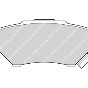Placute frana HONDA CIVIC IV Hatchback (EC, ED, EE, EF) 1.5 i 16V (ED6) benzina 94 cai FERODO FDB621