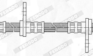 Furtun frana HONDA CIVIC VI Hatchback (EJ, EK) 1.5 benzina 90 cai FERODO FHY2959