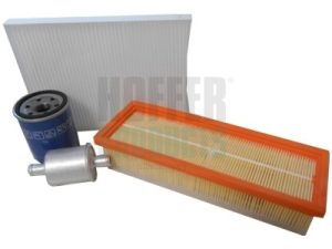 Set filtre HONDA CIVIC VII Hatchback (EU, EP, EV) 1.4 i (EP1, EU7) benzina 75 cai HOFFER FKFIA087