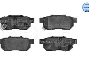 Placute frana HONDA CIVIC VI cupe (EJ, EM1) 1.6 i (EJ6) benzina 105 cai MEYLE 025 217 3813/W