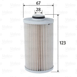 Filtru combustibil HONDA CIVIC IX (FK) 2.2 i-DTEC (FK3) diesel 150 cai VALEO 587083