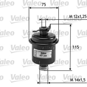 Filtru combustibil HONDA CIVIC IV Shuttle (EE, EF) 1.4 i 16V (EE1) benzina 90 cai VALEO 587208